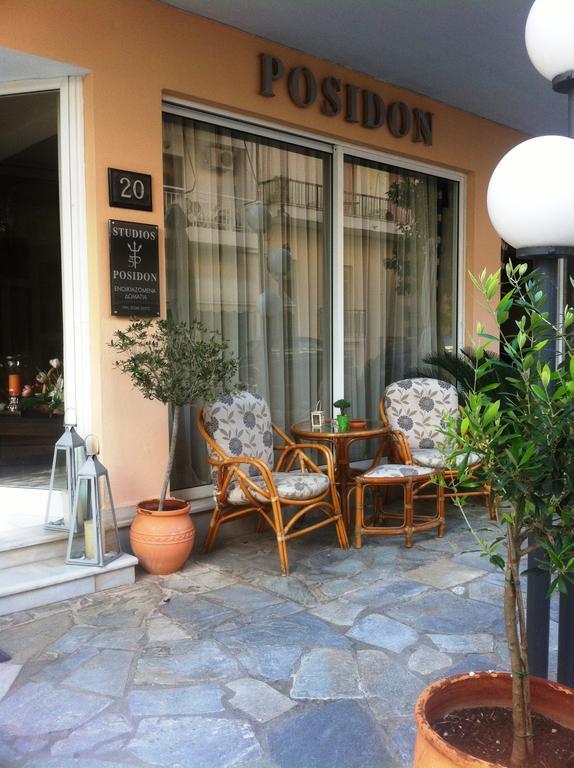 Posidon Studios Loutra Edipsou  Bagian luar foto